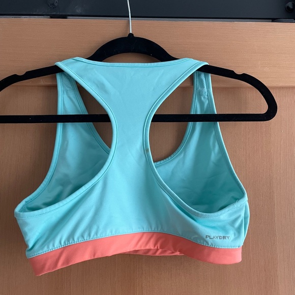 🌞 Contrast Hem Sport Bra - Picture 2 of 2